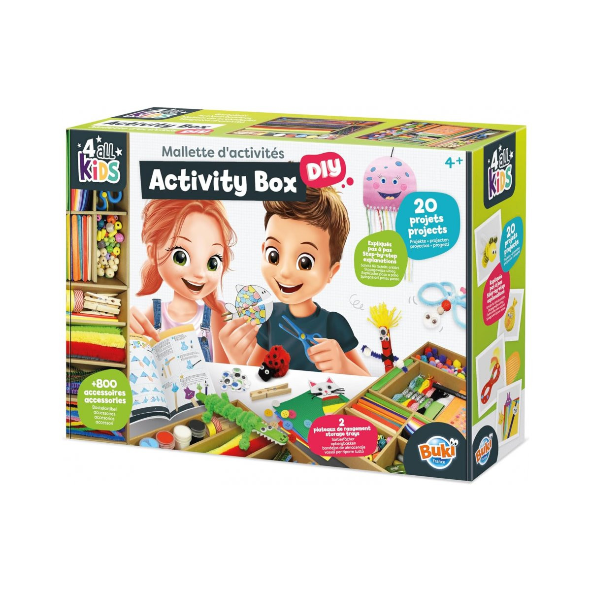 Buki - Kreatívna sada - Tvorivé aktivity