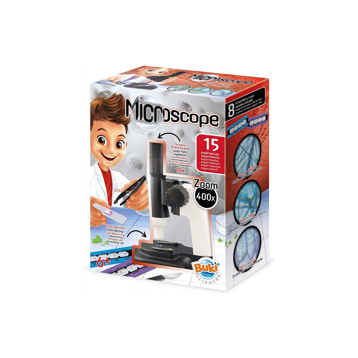 Buki - Mikroskop - 15 experimentov