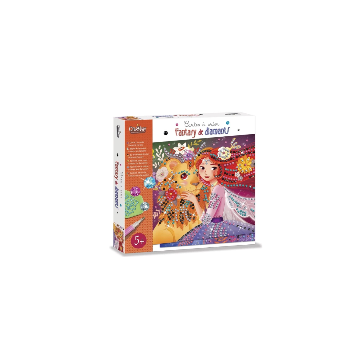 Diamantová mozaika Fantázia 5+