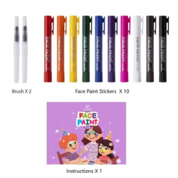 Tookyland Farby na tvár 10ks