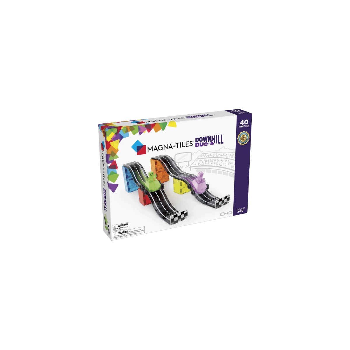 Magnetická stavebnica Downhill Duo 40 dielov