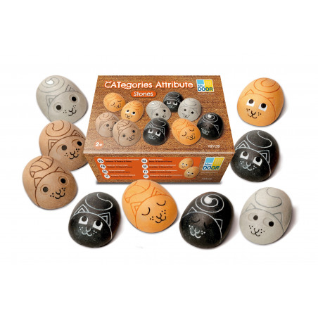 Yellow Door Triediace kamene Mačky