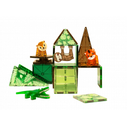 Magnetická stavebnica Jungle 25 dielov