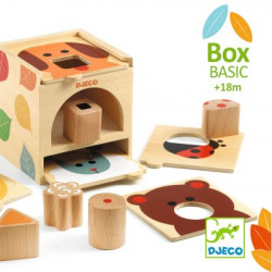 Box BASIC: triediaca krabička na vkladanie geometrických tvarov
