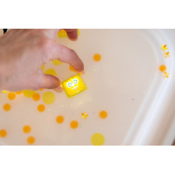 Glo Pals kocky svietiace vo vode - žlté