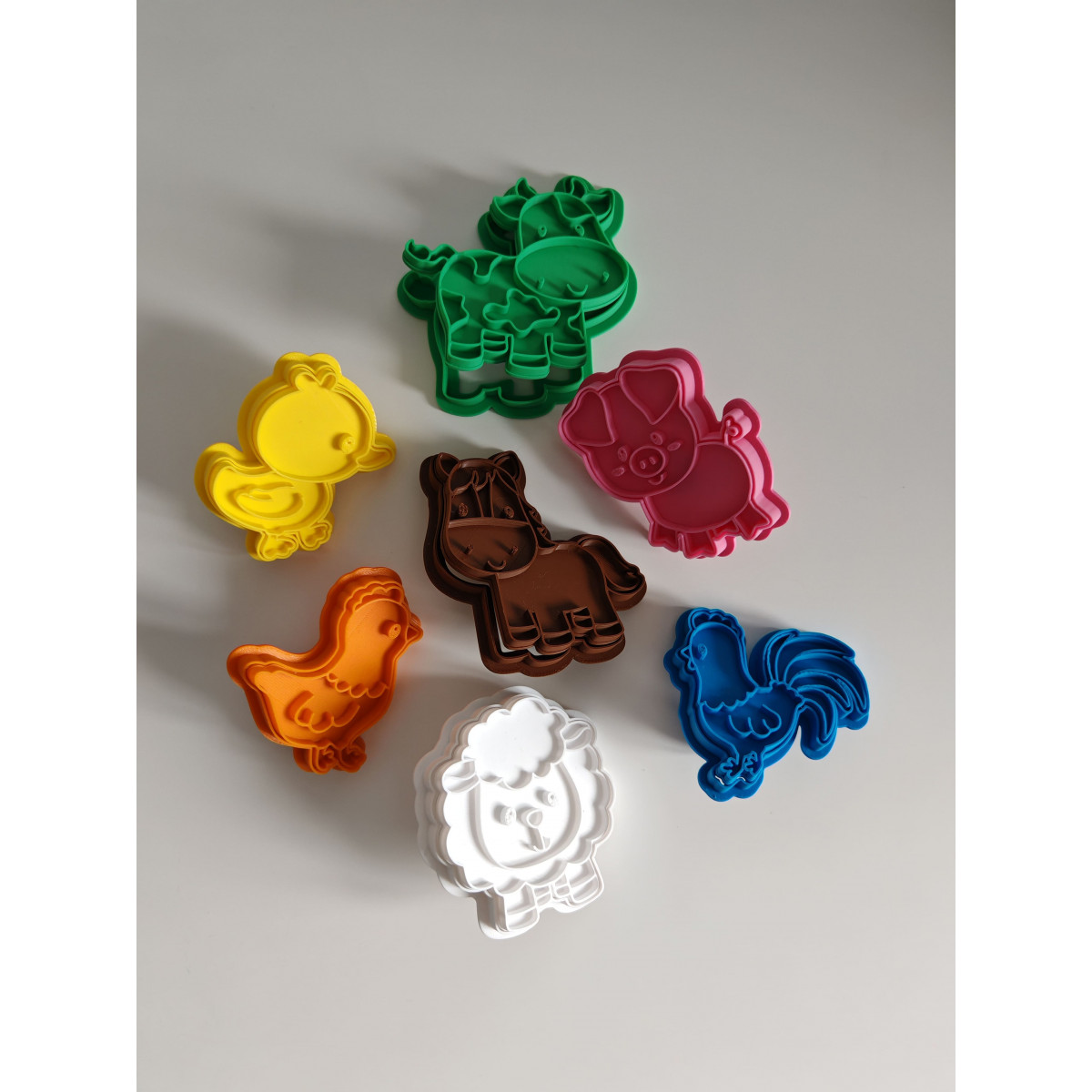 Vykrajovátka do plastelíny - Farma