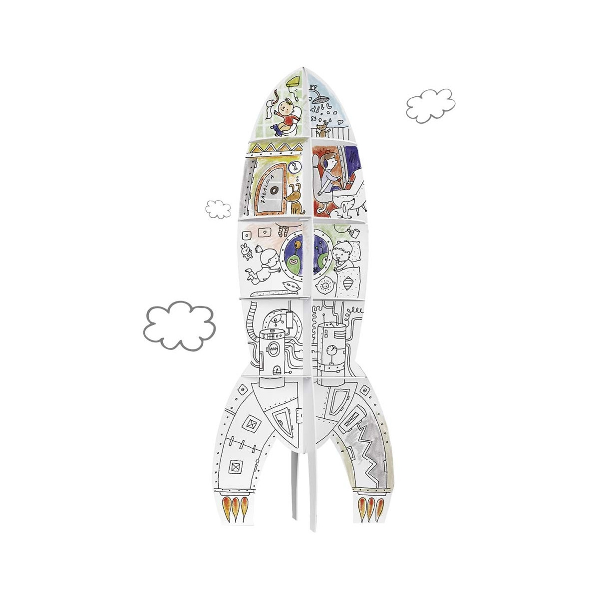 Raketa k vymaľovaniu