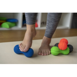 Masážny valček DUOBALL zelený