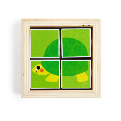 Tournibist: Pretáčacie drevené puzzle