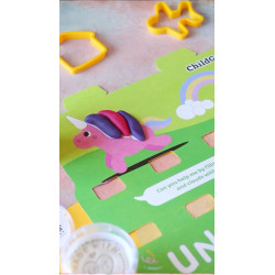 Plastelína ChildGen EcoCup 4ks - Jednorožec