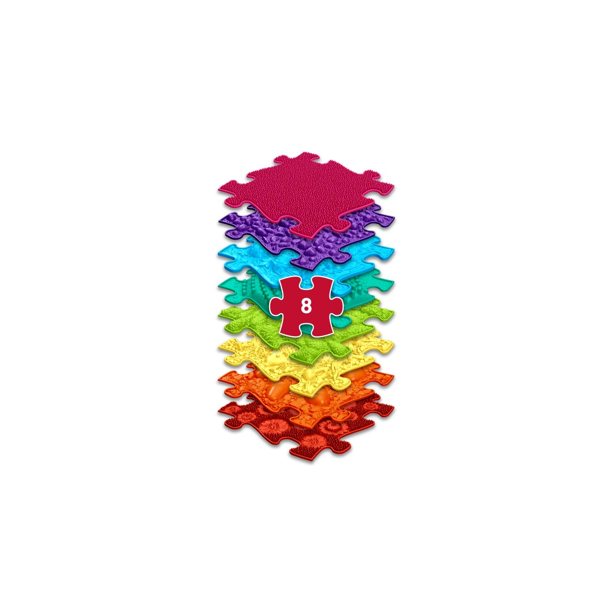 Set ortopedických podložiek - Dúha