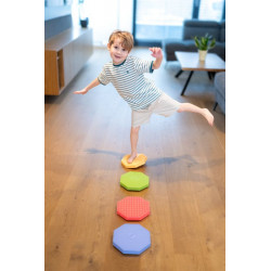 Sada senzorických diskov - 8-uholníky