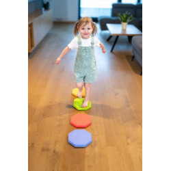 Sada senzorických diskov - 8-uholníky