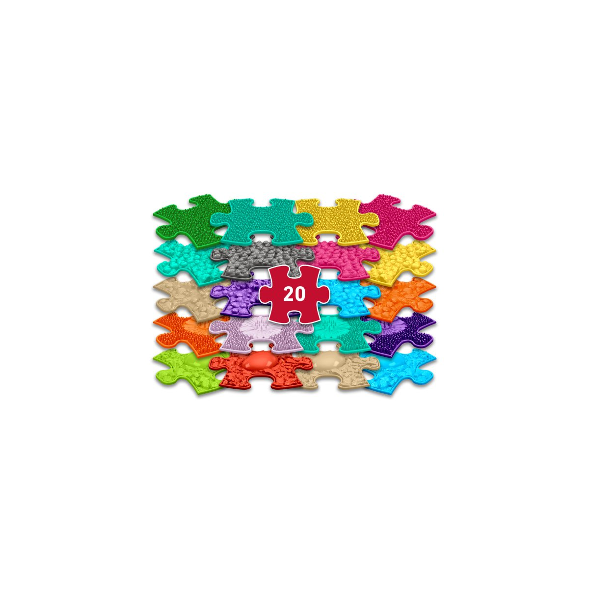 Set ortopedických podložiek - Mini puzzle