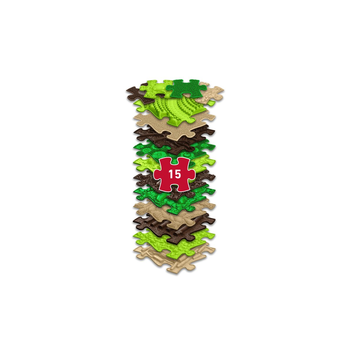 Set ortopedických podložiek - Dotyk prírody