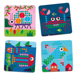 Mini Animo: Kolíčková mozaika