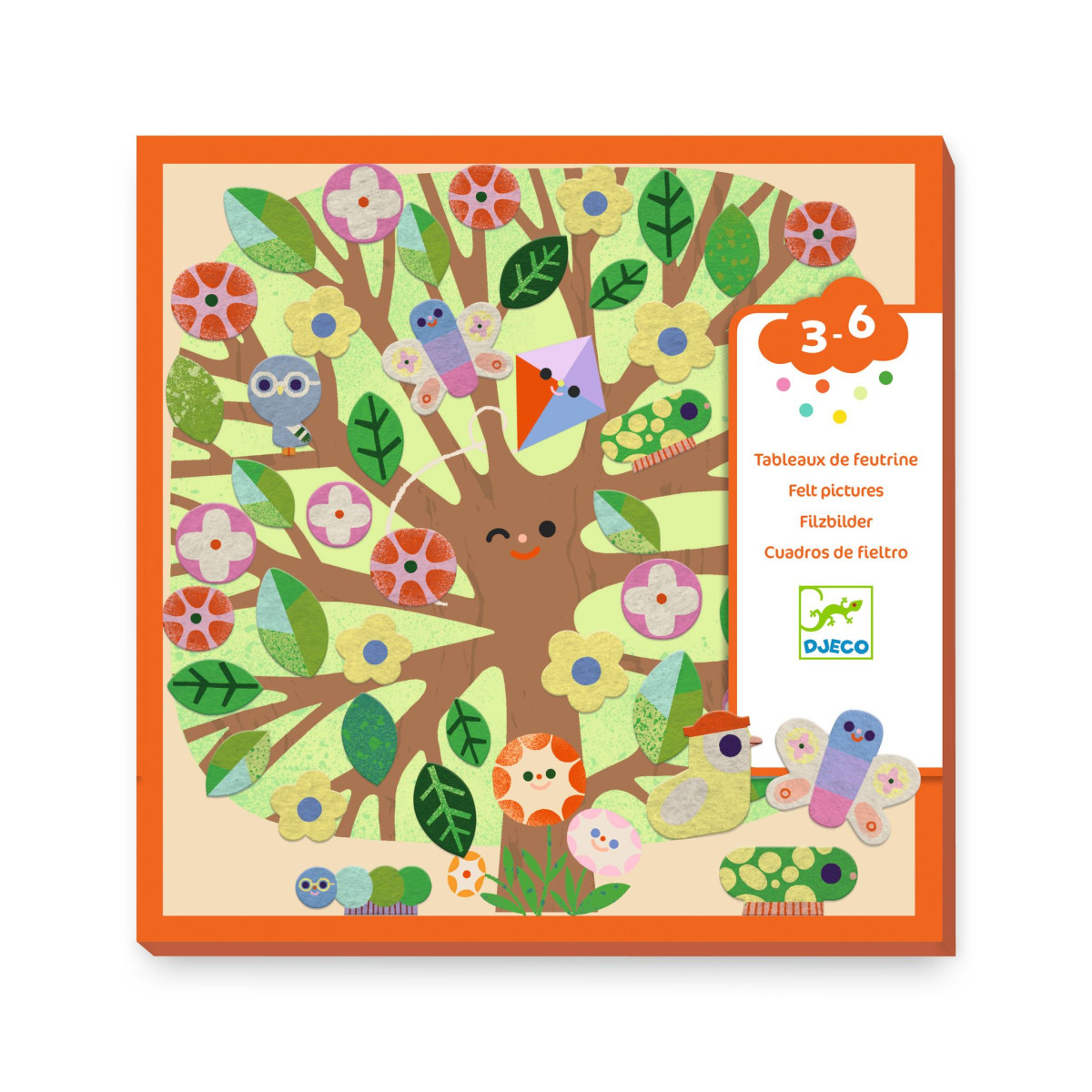 Ročné obdobia: obrázky z plsti