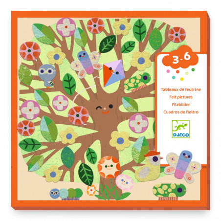 Ročné obdobia: obrázky z plsti