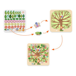 Ročné obdobia: obrázky z plsti