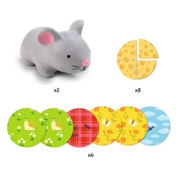 Malé šťastie: 1. spoločenská hra pre najmenších, na náhodu a precvičenie pamäti