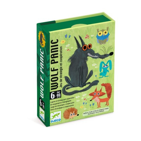 Vlčia panika: Kooperatívna, strategická kartová hra