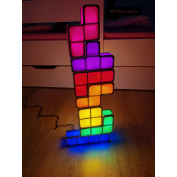 Svietiaca stavebnica tetris