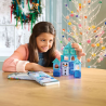 Magnetická stavebnica microMAGS Winter Wonderland Travel Set 26 dielov