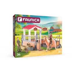 Stajňa s koňom a príslušenstvom