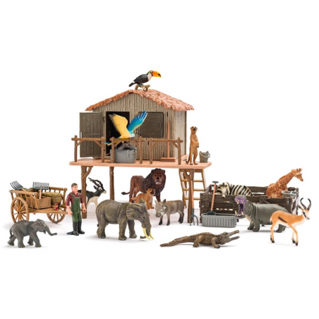 Figúrky Záchranná stanica Afrika