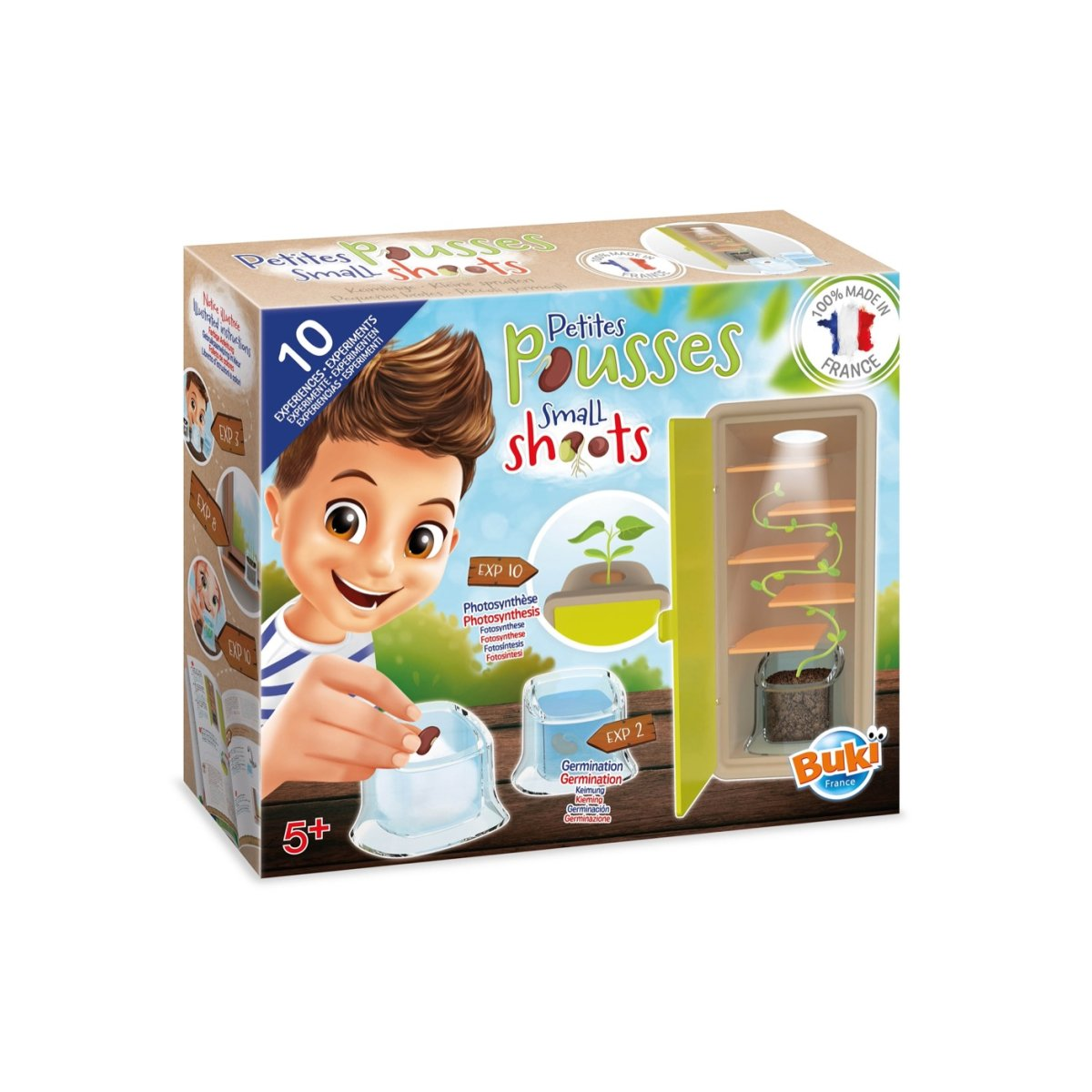 Prvé výhonky – sada na pozorovanie klíčenia