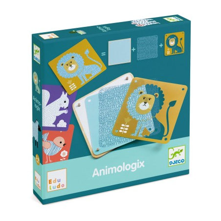 Eduludo: Animologix - edukačná hra skladania obrázkov pre jednotlivcov