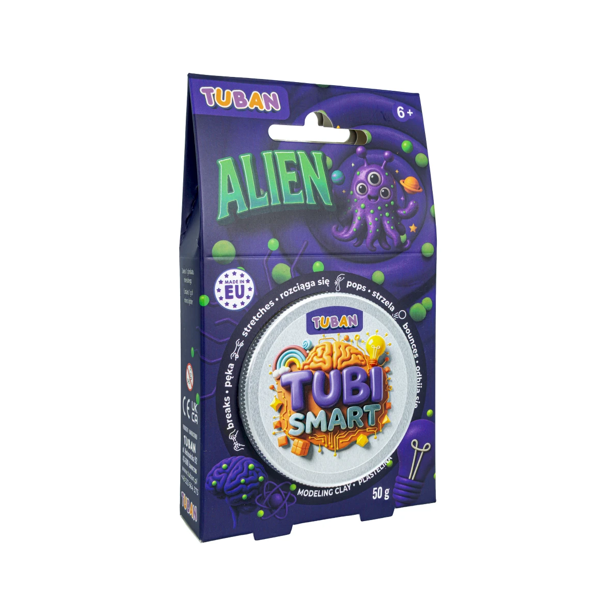 Tubi Smart Modelovacia hmota Alien 50 g