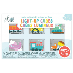 Glo Pals kocky svietiace vo vode - autá