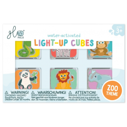 Glo Pals kocky svietiace vo vode - zvieratá
