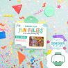 Glo Pals Fun FIllers - náplň do senzorickej fľaše - tvary