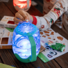 Glo Pals Svetelná senzorická fľaša + 2 náplne Fun Fillers + samolepky ZOO