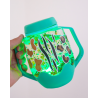 Glo Pals Svetelná senzorická fľaša + 2 náplne Fun Fillers + samolepky ZOO