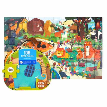 Jarmelo Puzzle Deň v ZOO 108 ks