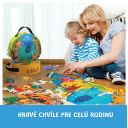 Jarmelo Puzzle Deň v ZOO 108 ks