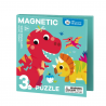 Jarmelo Magnetické svietiace puzzle 3v1 Dinosaury