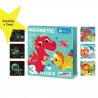 Jarmelo Magnetické svietiace puzzle 3v1 Dinosaury