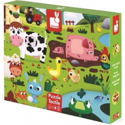 Puzzle dotykové Zvieratká...