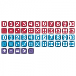 Magnetická stavebnica microMAGS Learn Numbers 56 dielov