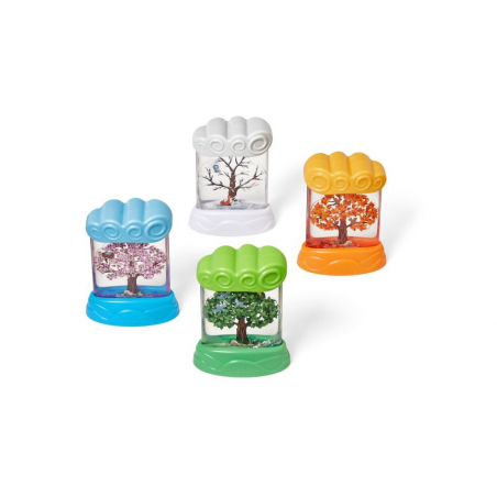 Senzorické fľaše - ročné obdobia