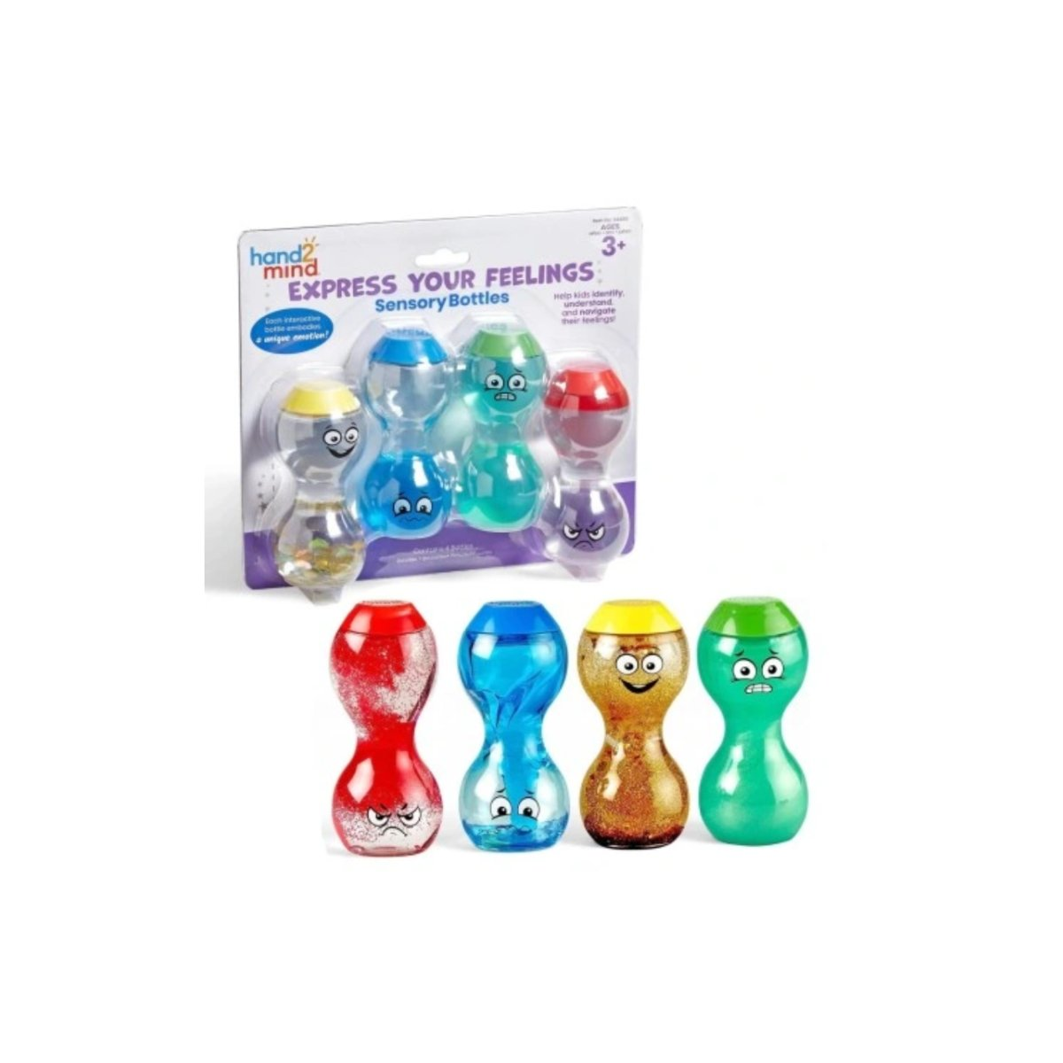 Senzorické fľaše Express Your Feelings