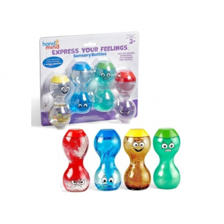 Senzorické fľaše Express Your Feelings