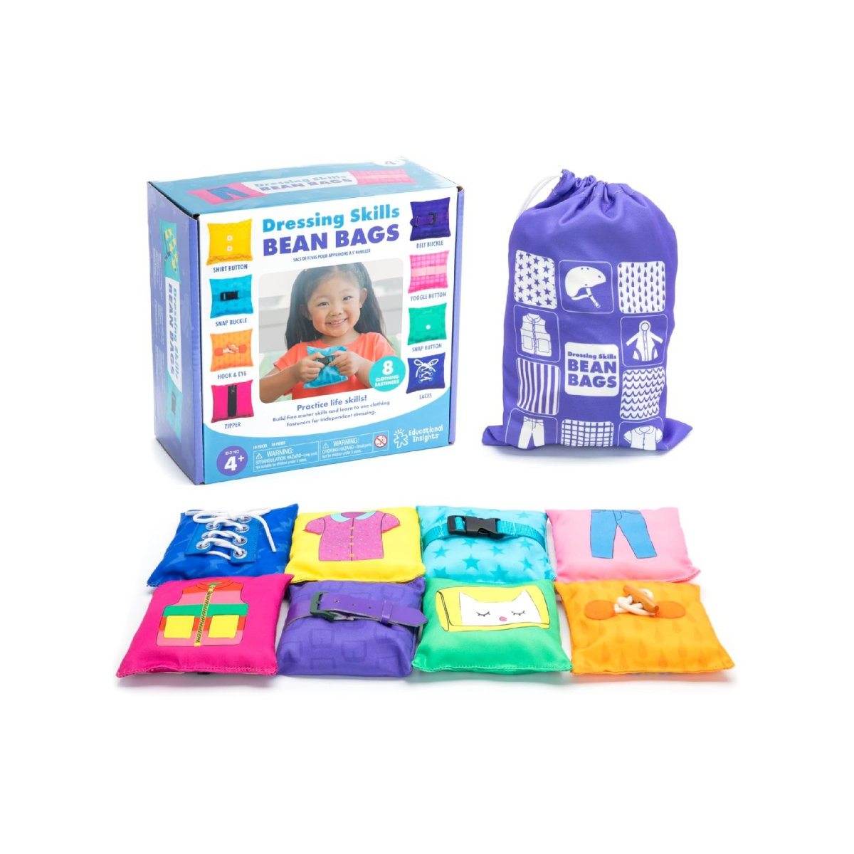 Bean Bags „Učím sa obliekať“