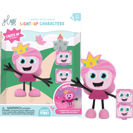 Glo Pals Figúrka Princezná IDA s dvoma kockami