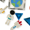 Magnetic Tiles Space 39 kusov