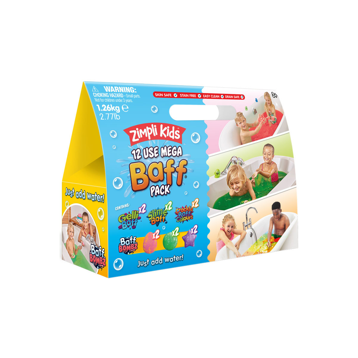 Mega Baff Pack – veľká kúpeľová sada - 12 kusov